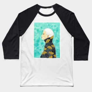 Ginkgo lady Baseball T-Shirt